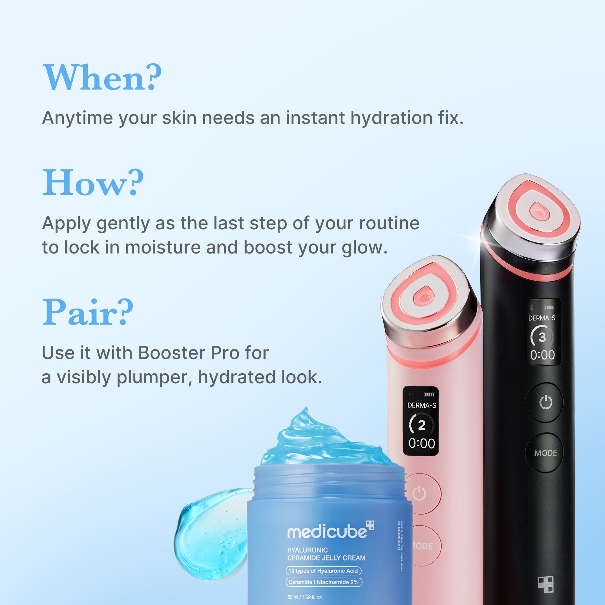 hyaluronic ceramid moisturizing jelly cream