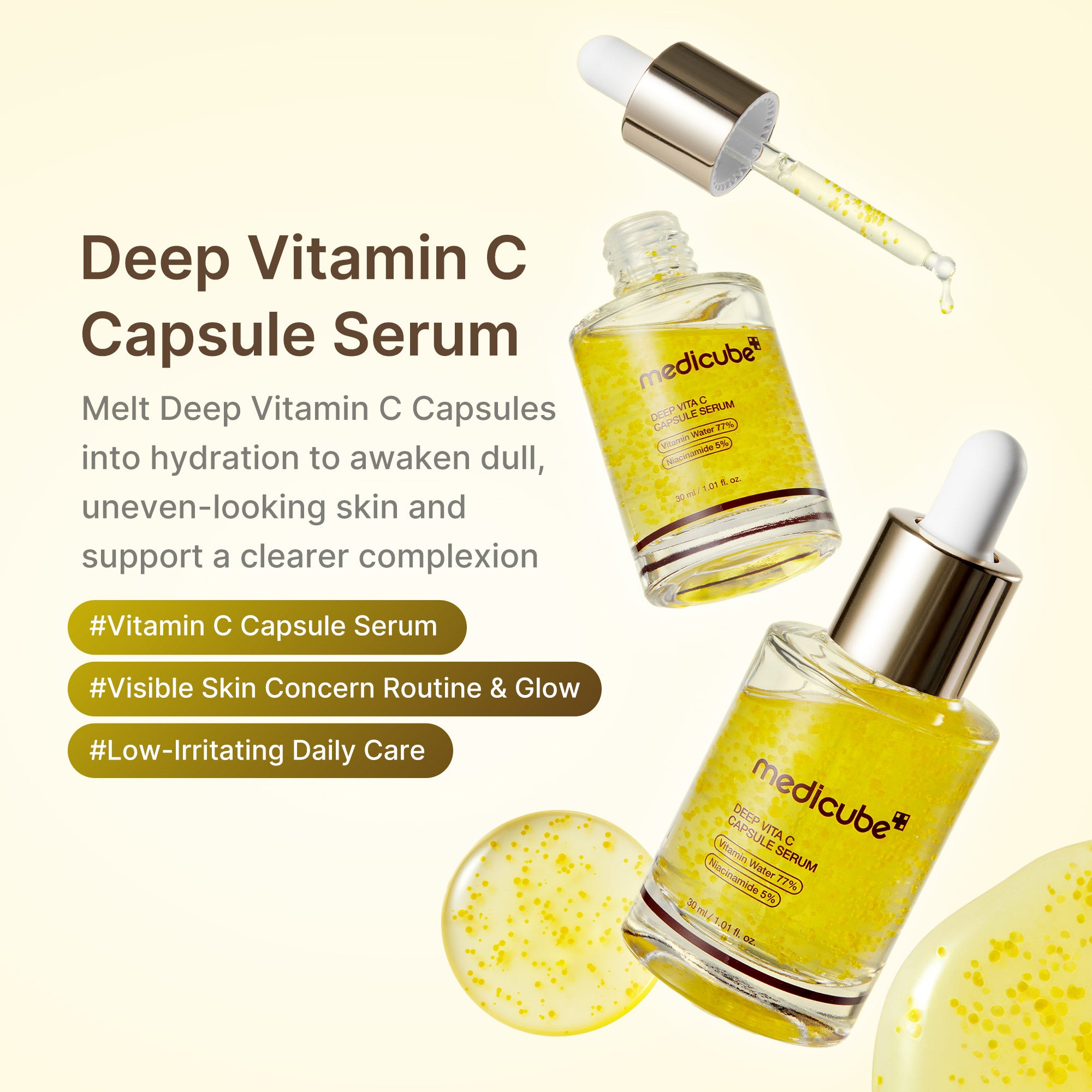 djupt c-vitamin kapselserum