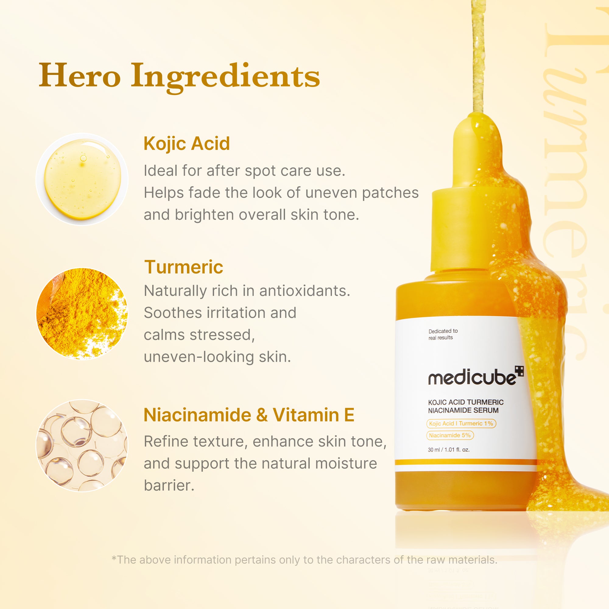 kojic acid gurkmeja kapsel serum