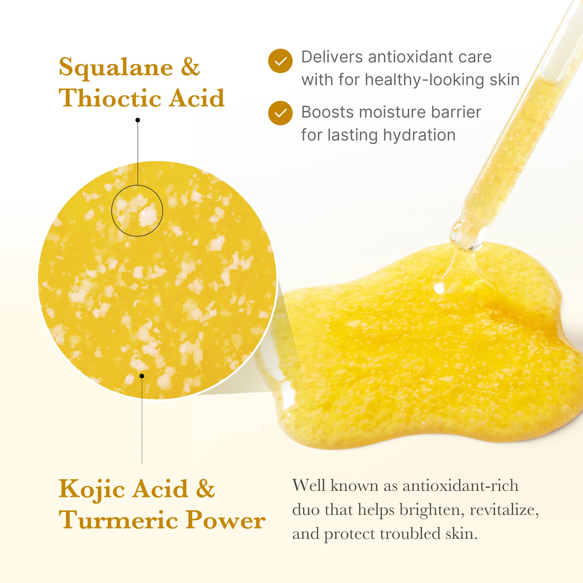 kojic acid gurkmeja kapsel serum